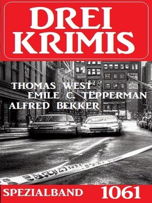 cover image of Drei Krimis Spezialband 1061